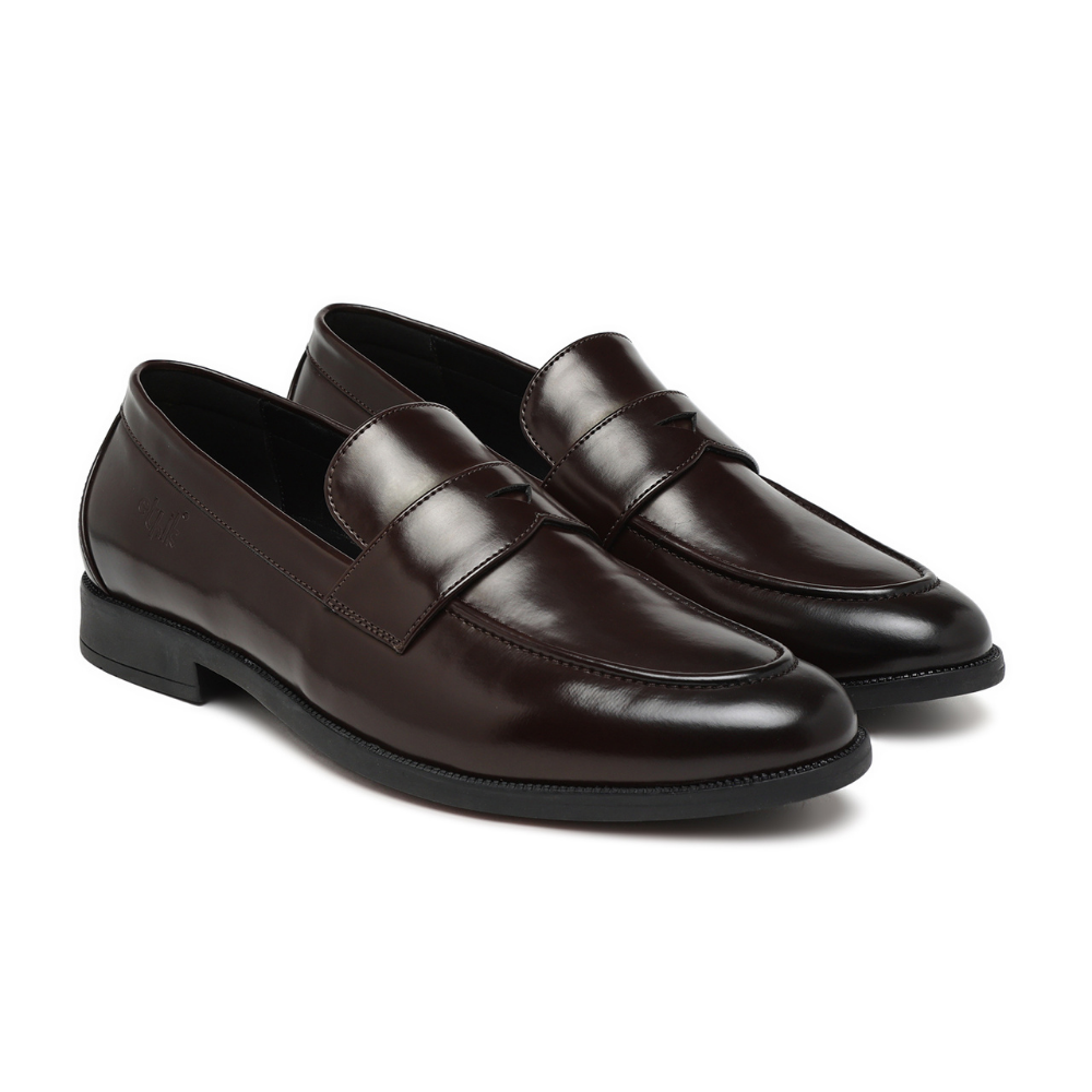 Simplicist Brown Penny Loafers