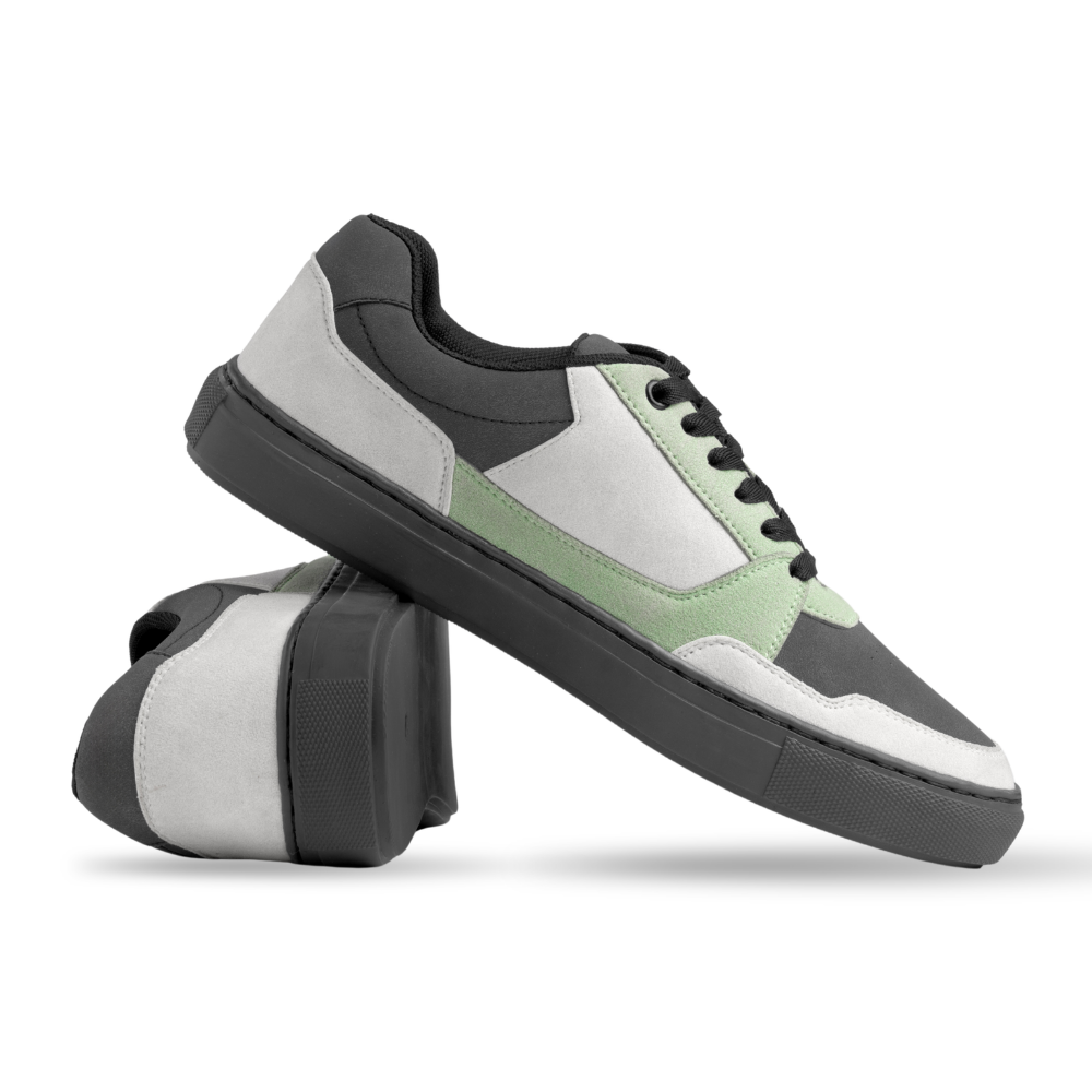 Pulse Green Perforated Sneakers