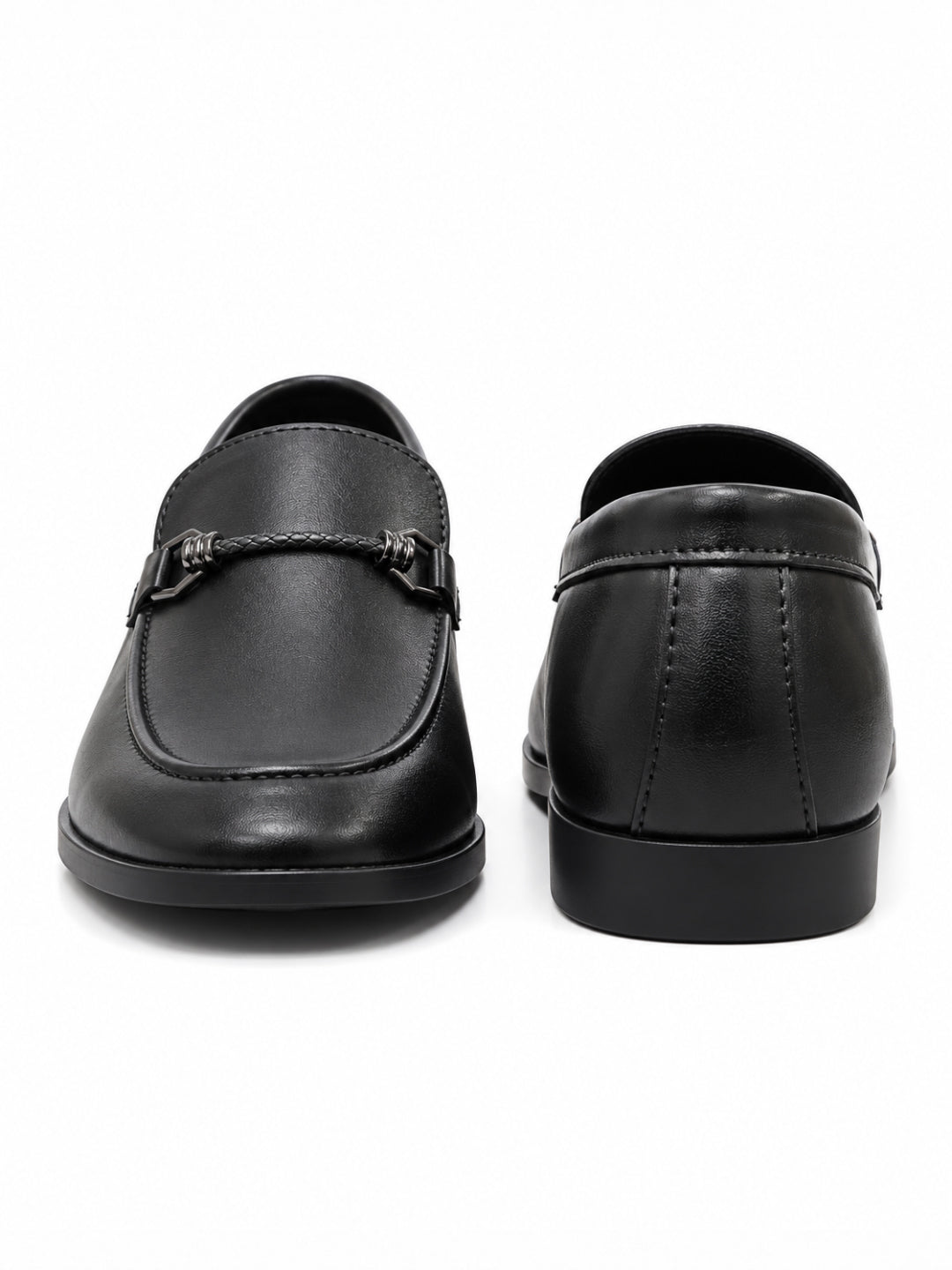 XFactr Black Bit Loafers