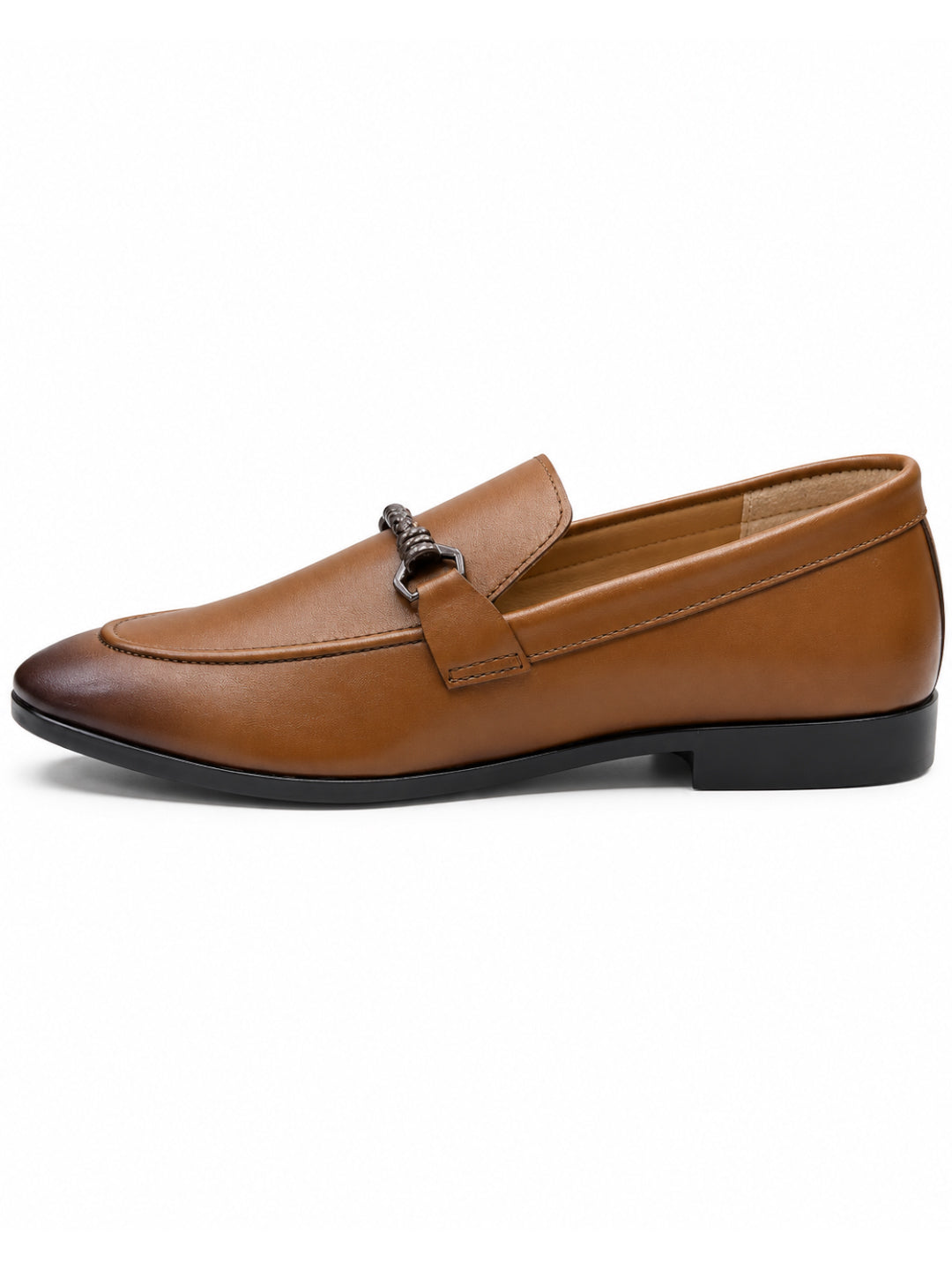 XFactr Camel Tan Bit Loafers