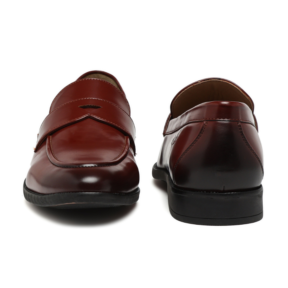 Simplicist Tan Penny Loafers