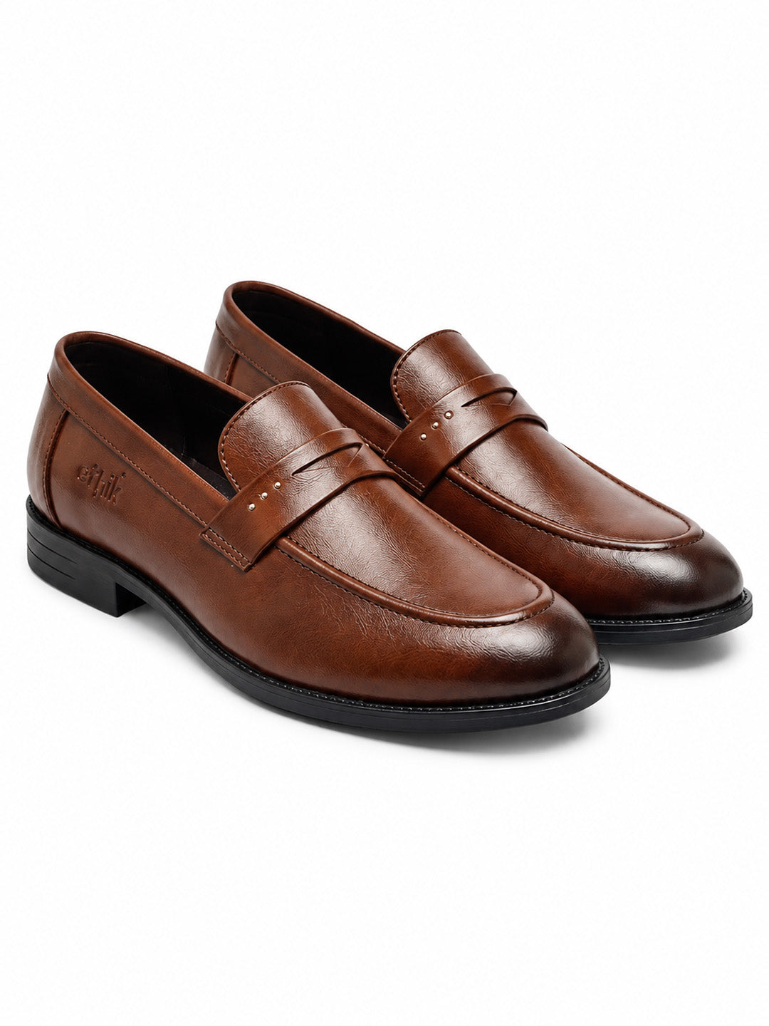 Alpha Tan Penny Loafers