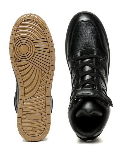 RISE – Black High Top Sneaker