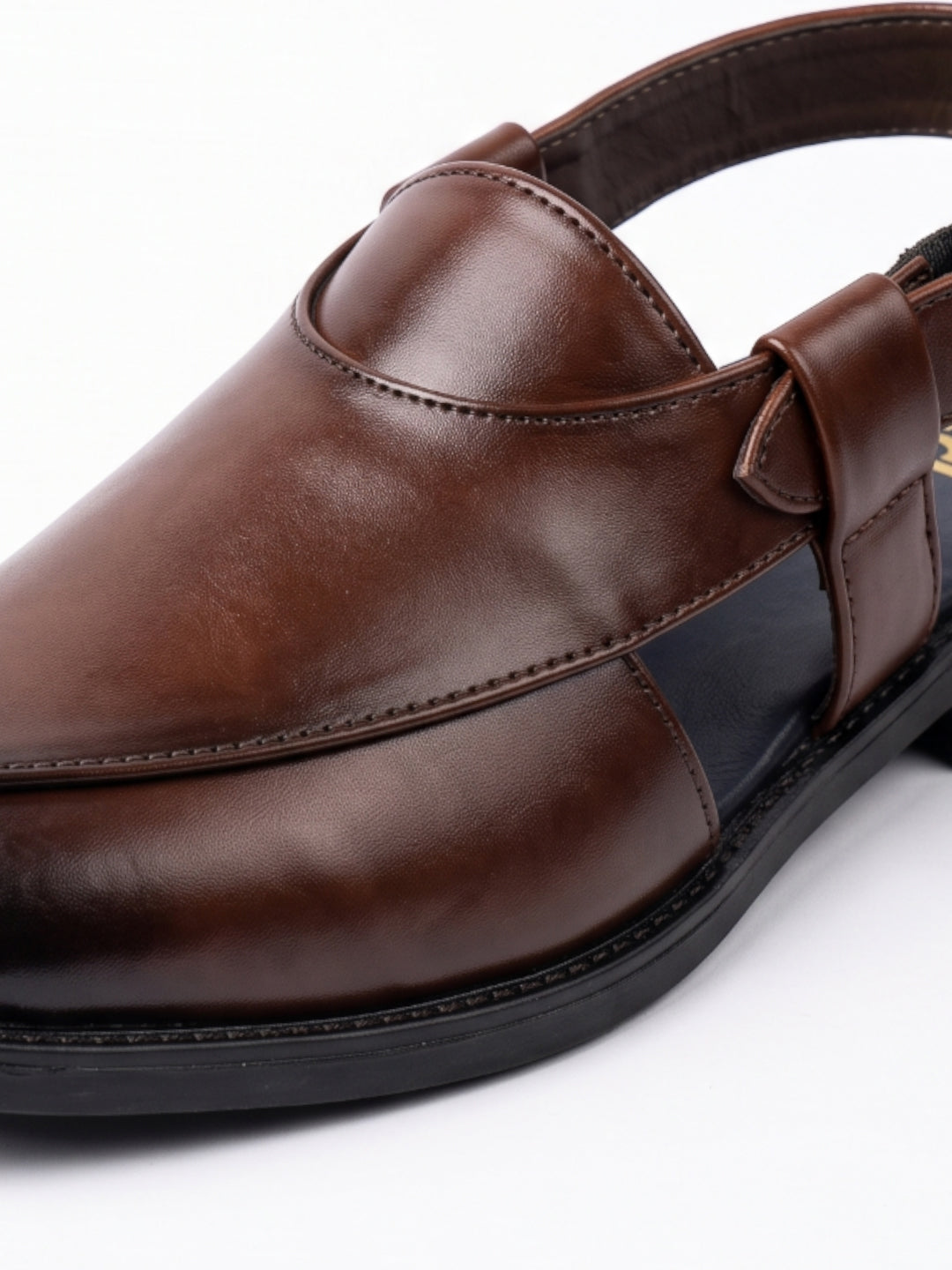 Ethik Utsav Tan Peshawari Sandal for Men