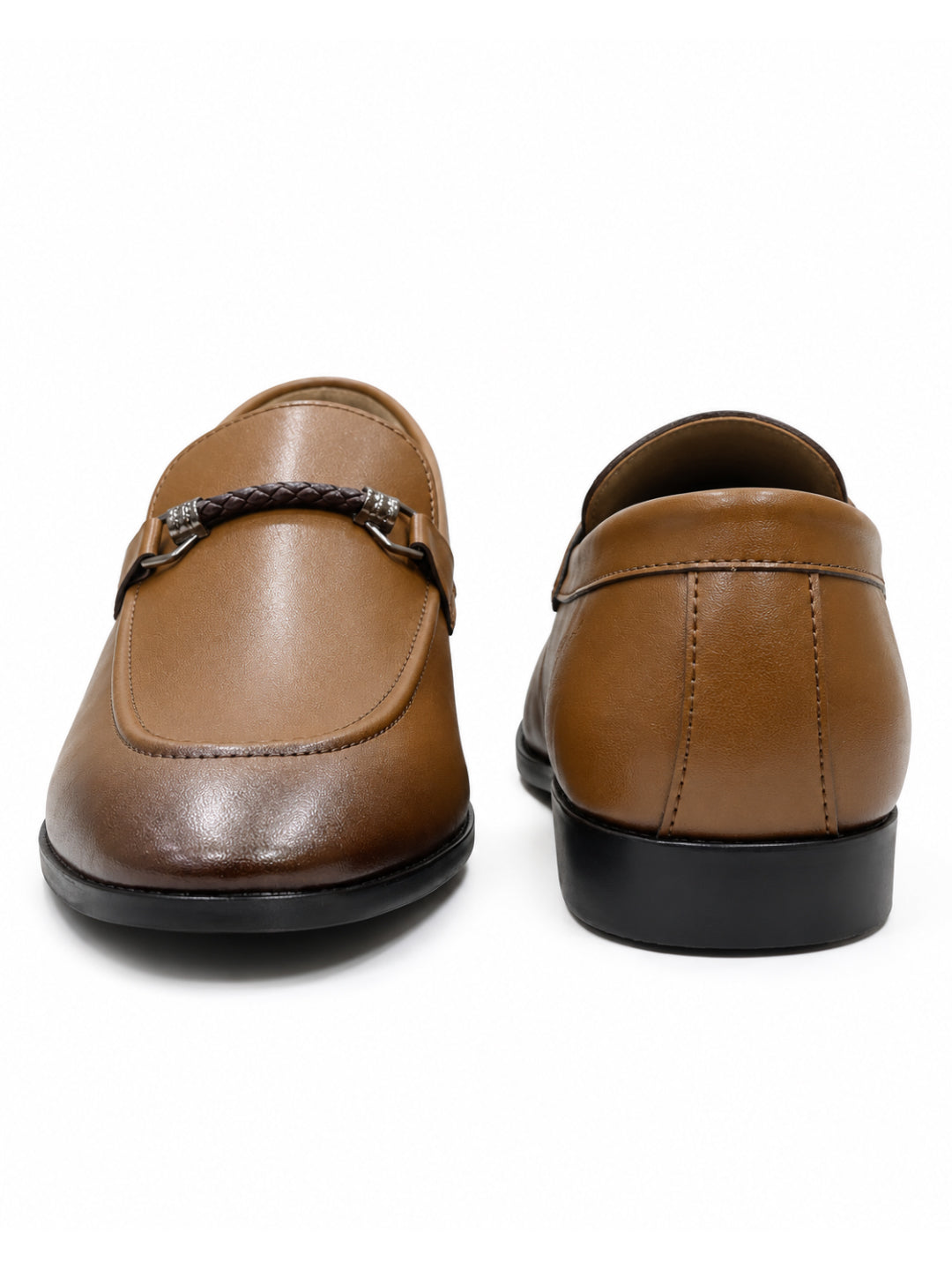 XFactr Camel Tan Bit Loafers