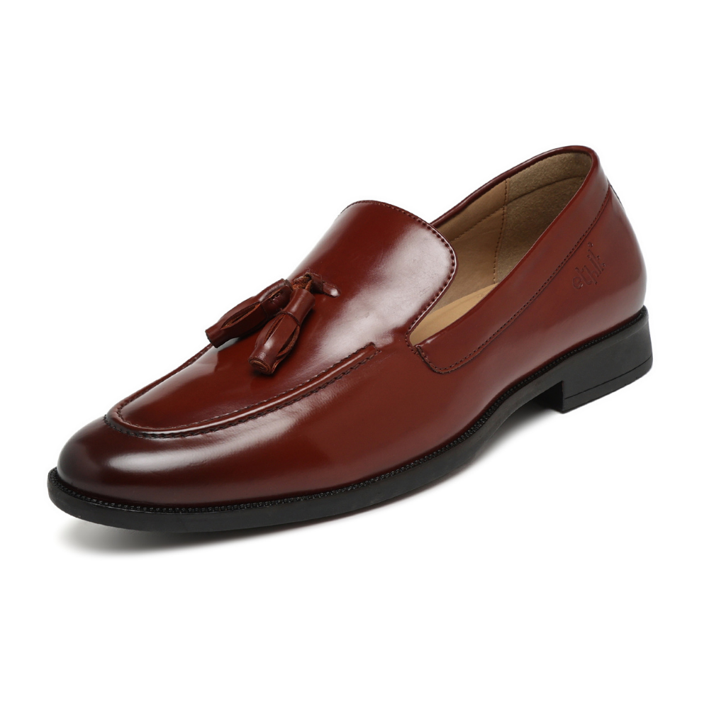 Tassio Tan Tassel Loafers