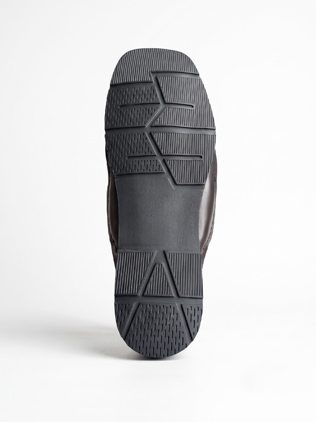Ethik Raje Black Kolhapuri Chappal for Men