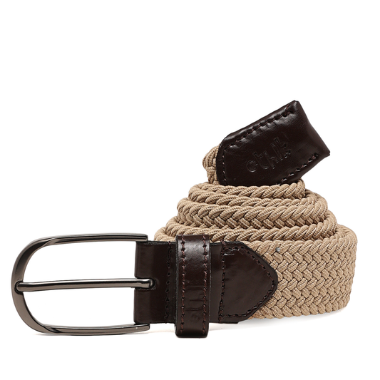 Urban Braid - Beige  - Gun Metal