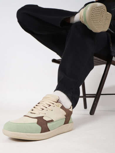 Men’s Casual Sneakers for Daily Wear - Vegan Leather | Ethik offcode Mint
