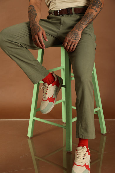 Men’s Casual Sneakers for Daily Wear – Vegan Leather | Ethik offcode Pepper