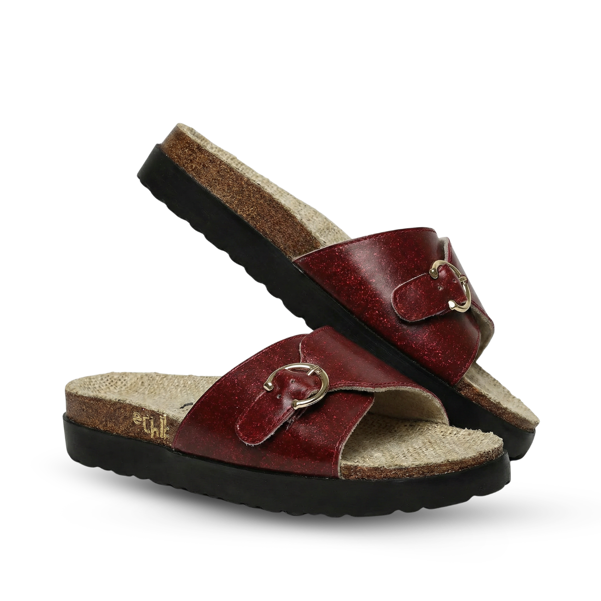 FLORA Willow – Burgundy (Women’s Sustainable Open Footwear)