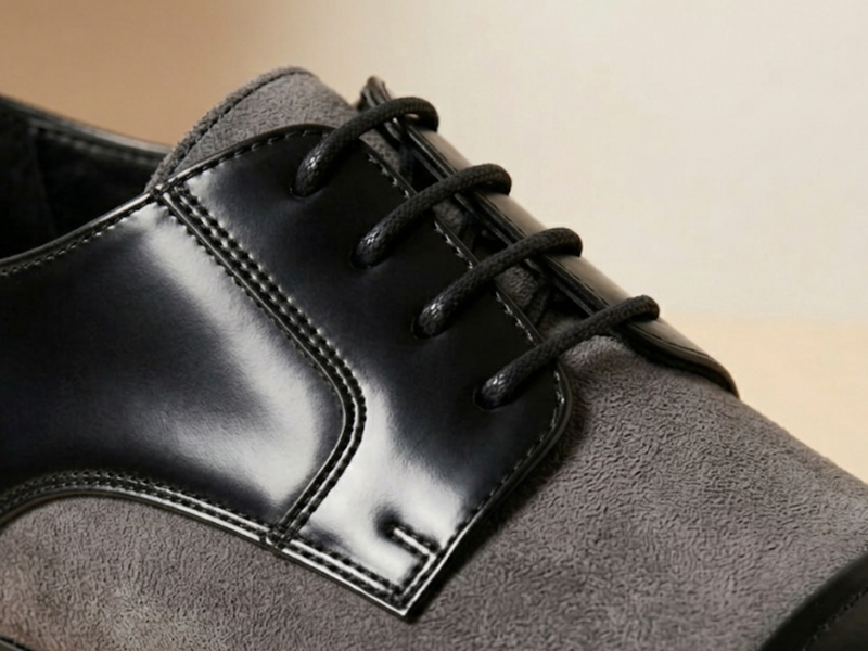 Cap-Toe Brown & Tan  Derby Shoes