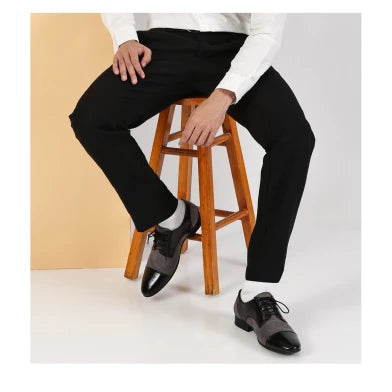 CapToe Derby – Black & Grey