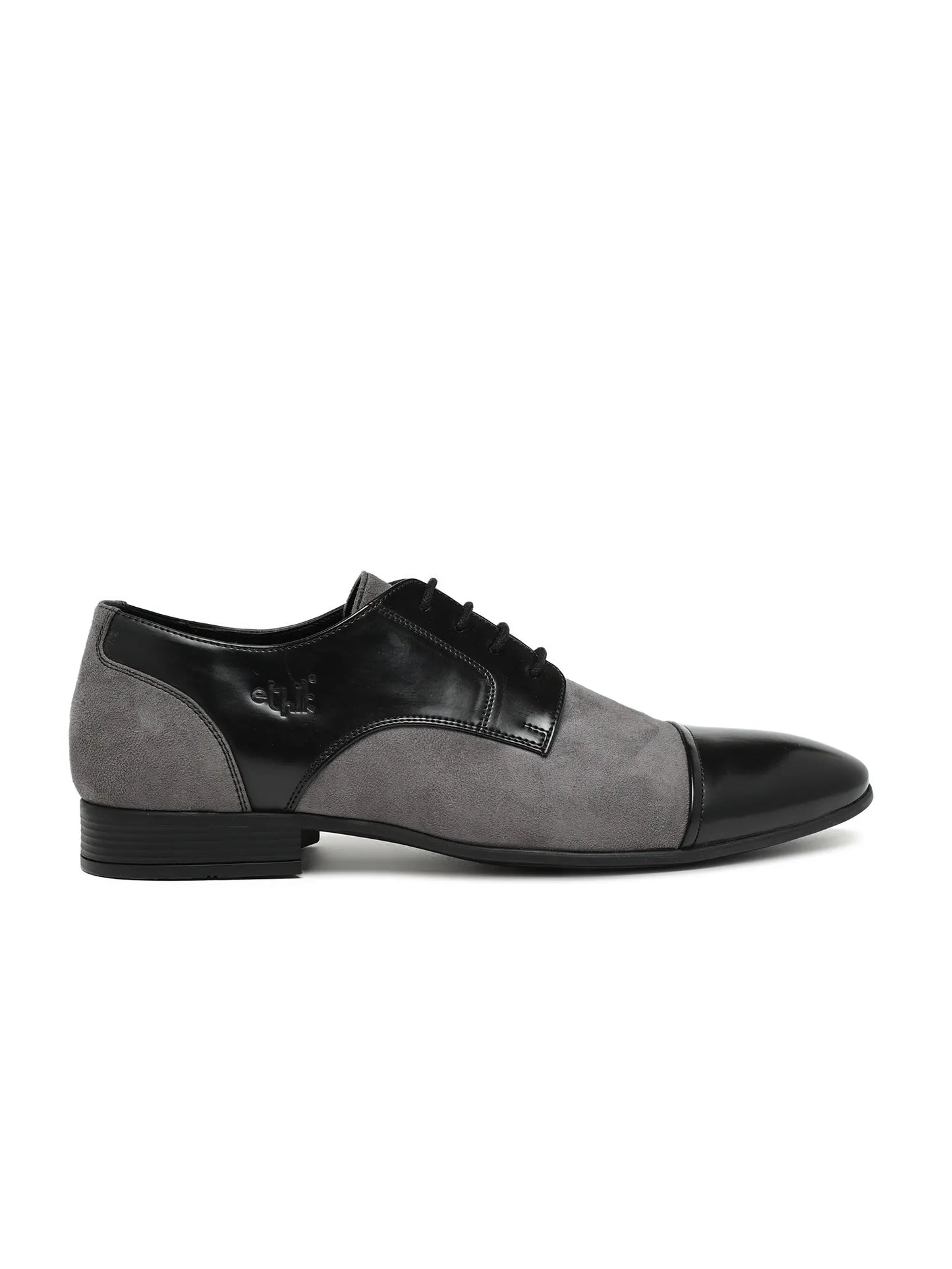 CapToe Derby – Black & Grey