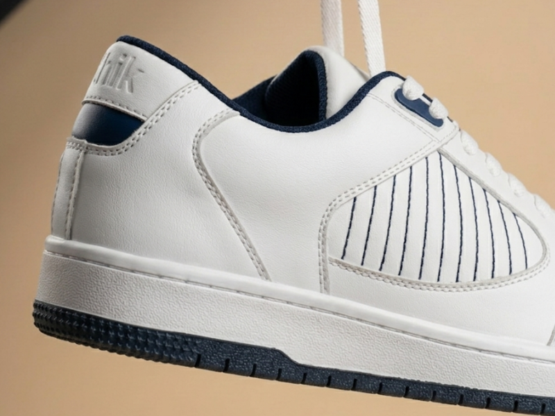 Harp White And Blue Casual Sneakers