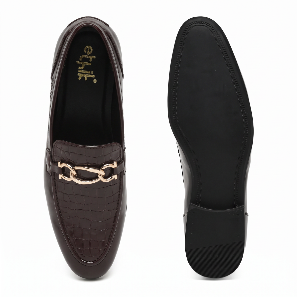 Aristocrat Brown  Horsebit Loafers