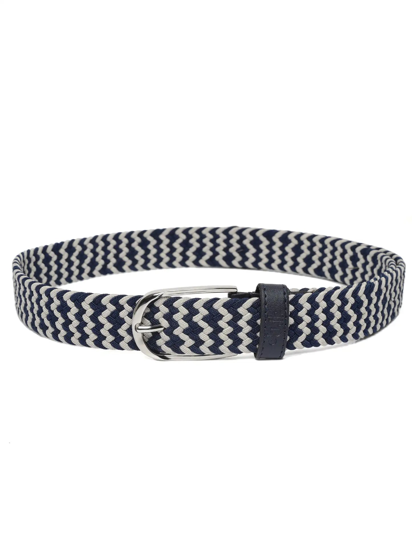 Urban Braid - Blue & White - Nickel